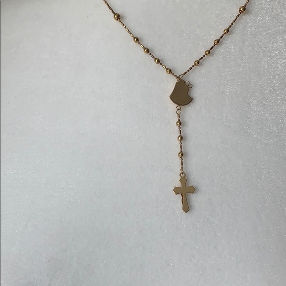 MARY & CROSS ROSARY - Picture 4 of 9